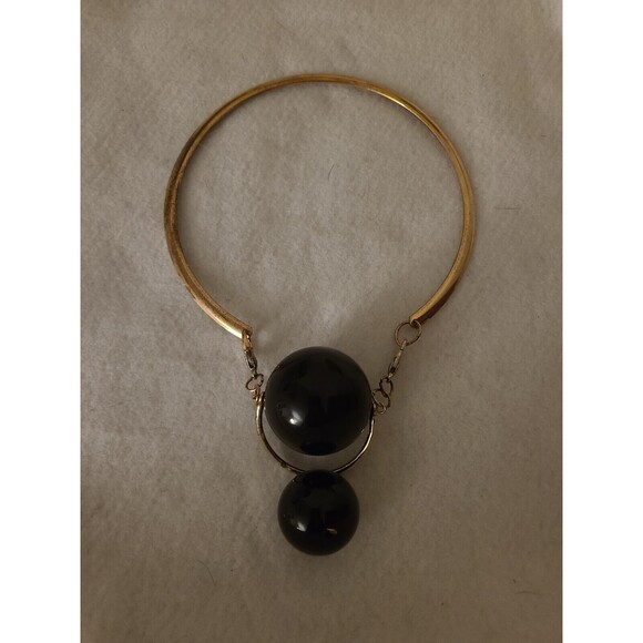 1980's Versace Ugo Carreani Sphere Choker "Missing The Smallest Sphere" - Picture 1 of 2